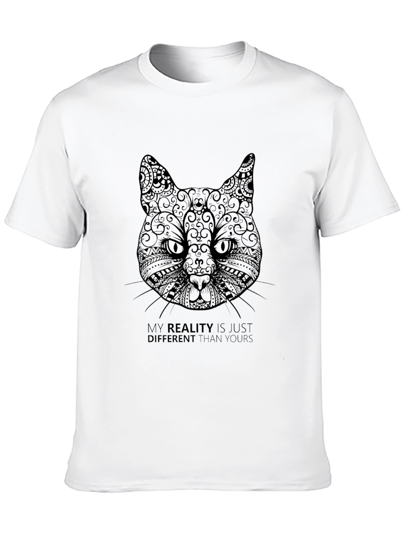 My Reality Cat T-Shirt - Unique Graphic Tee