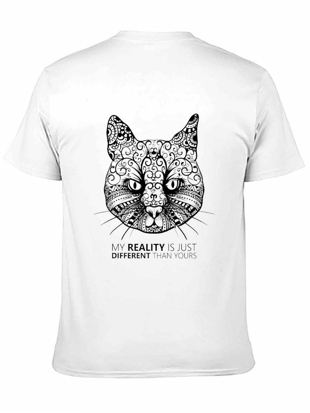 My Reality Cat T-Shirt - Unique Graphic Tee
