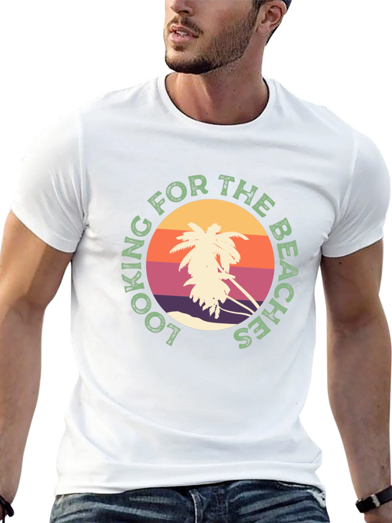 Looking for the Beaches Graphic T-Shirt