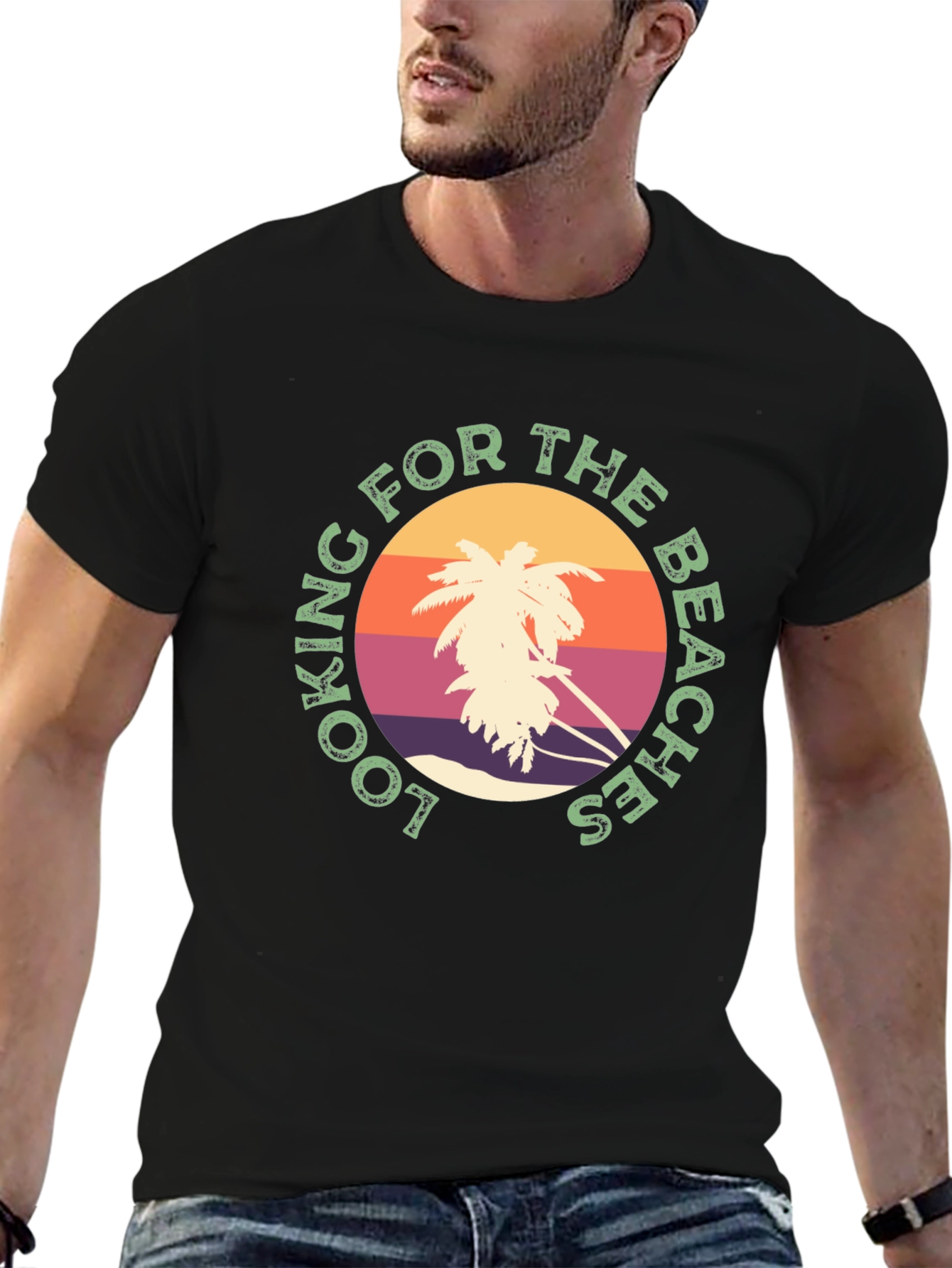 Looking for the Beaches Graphic T-Shirt