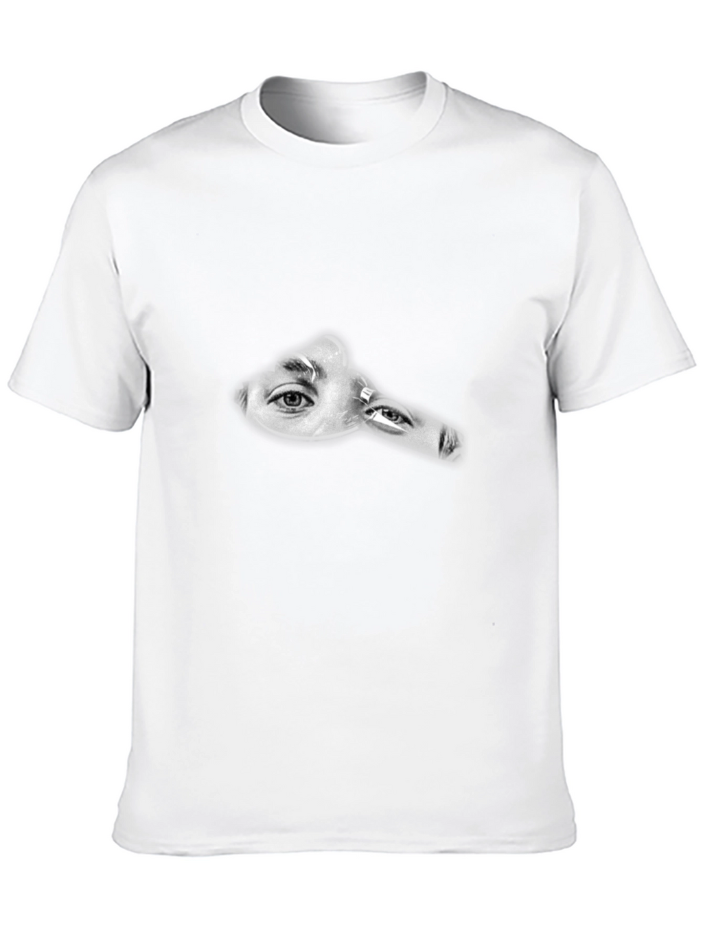 Mysterious Eyes Black T-Shirt - Intrigue Style