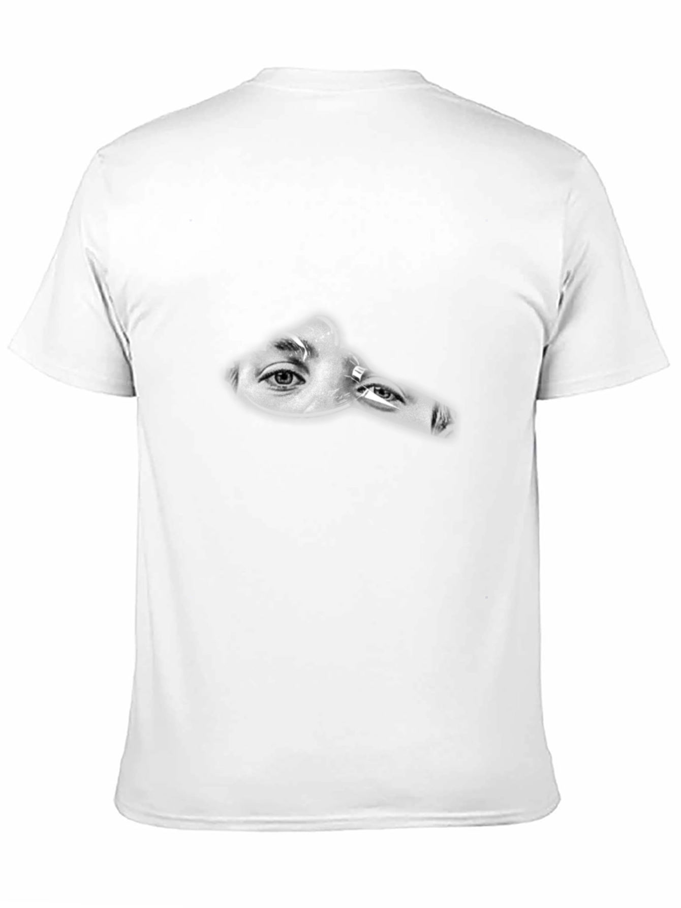 Mysterious Eyes Black T-Shirt - Intrigue Style