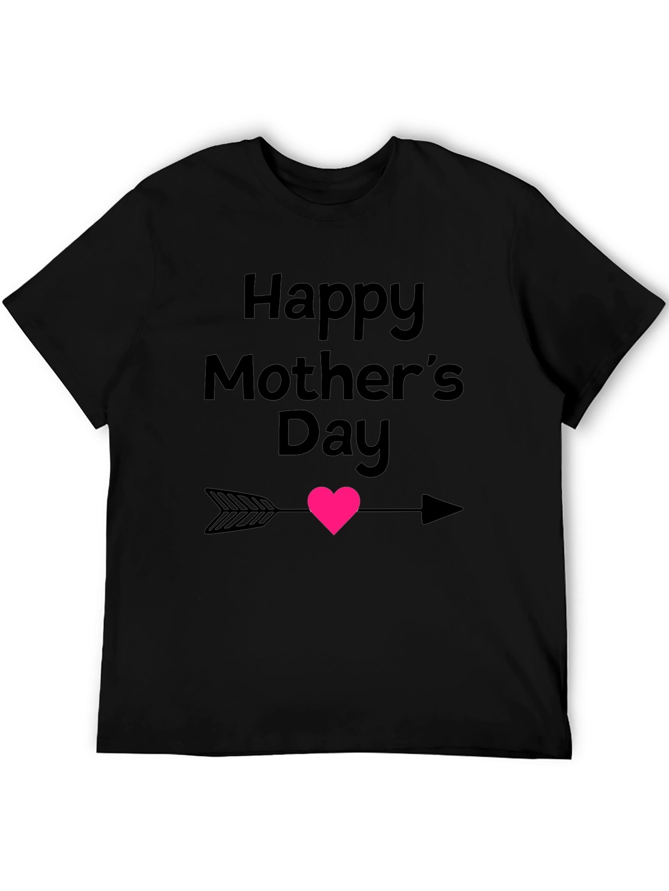 Happy Mothers Day T-Shirt Arrow Heart