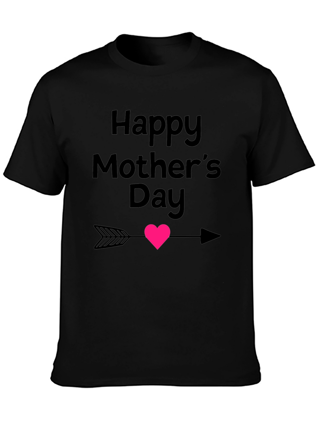 Happy Mothers Day T-Shirt Arrow Heart