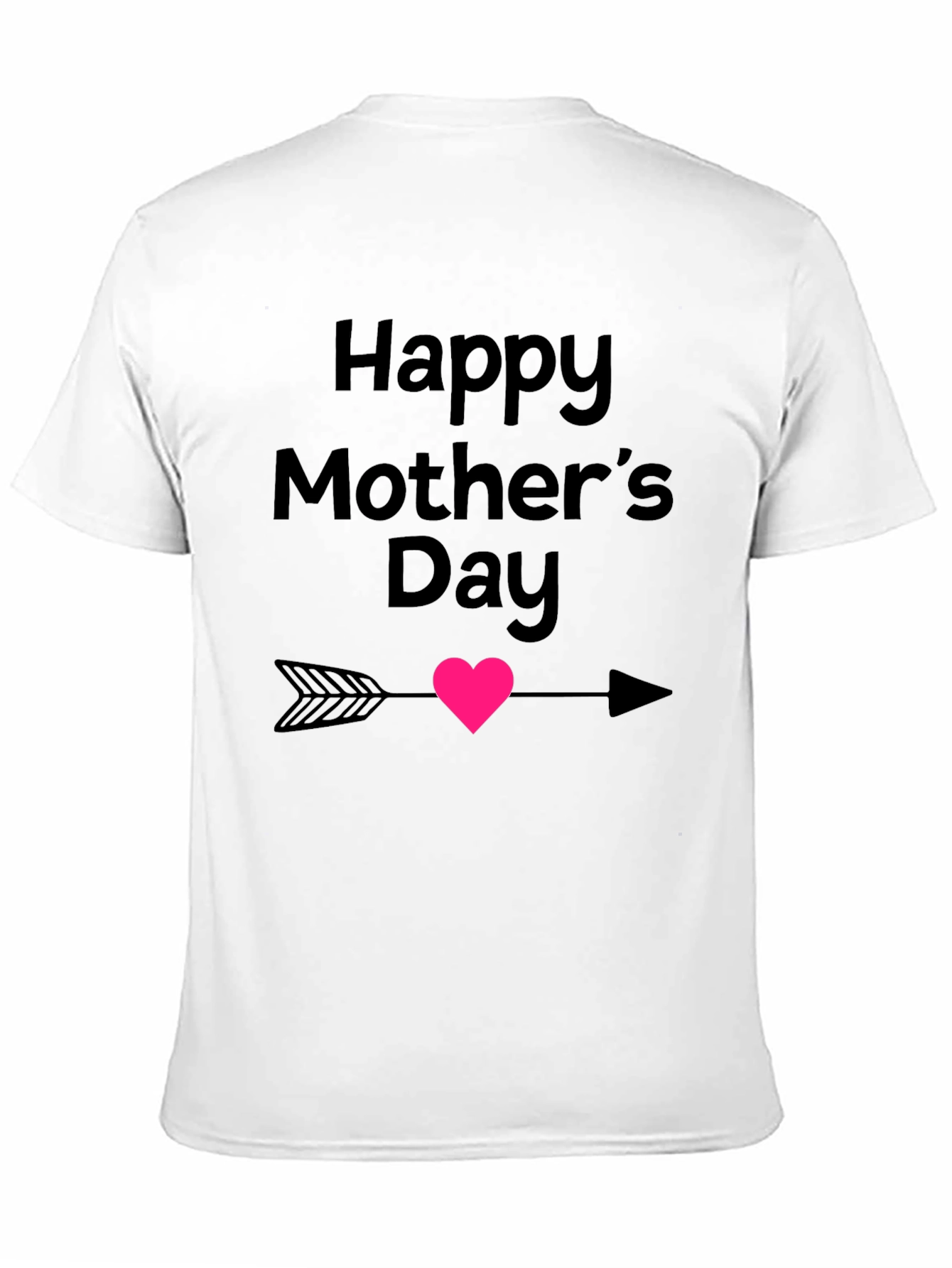 Happy Mothers Day T-Shirt Arrow Heart
