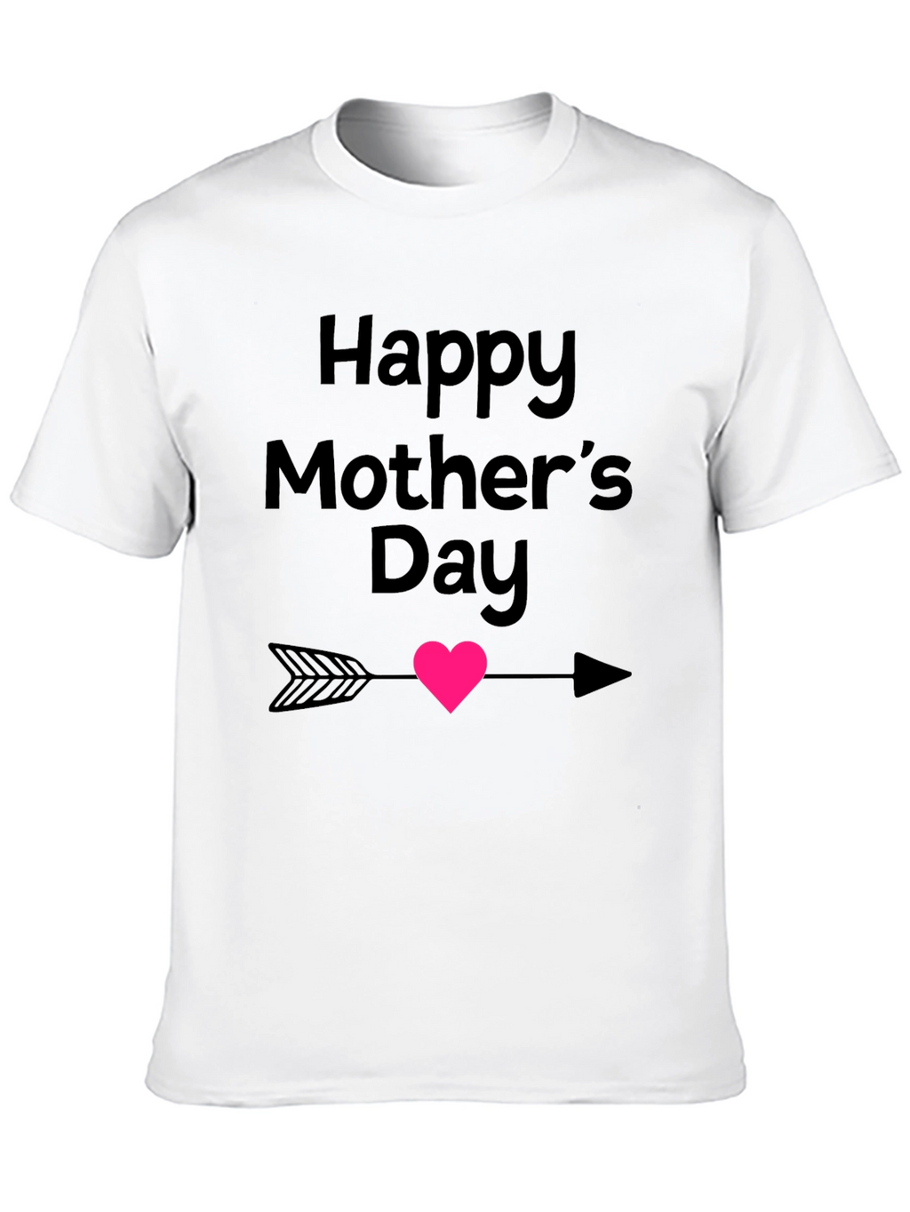 Happy Mothers Day T-Shirt Arrow Heart