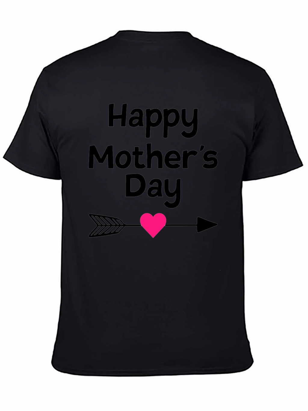 Happy Mothers Day T-Shirt Arrow Heart