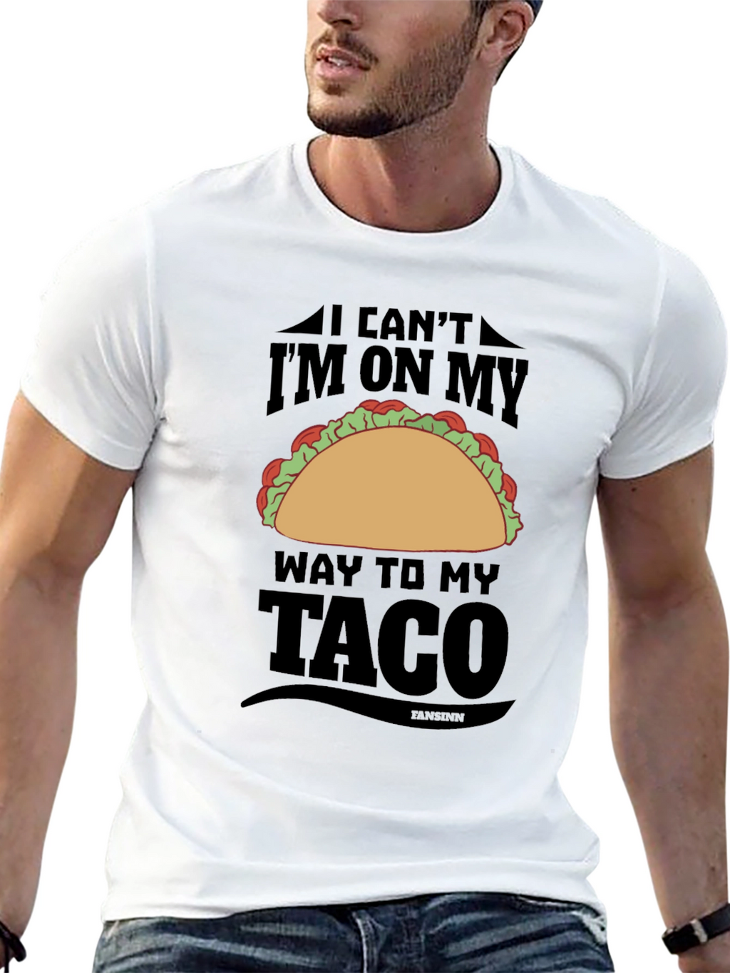 Mens Im On My Way To My Taco T-Shirt