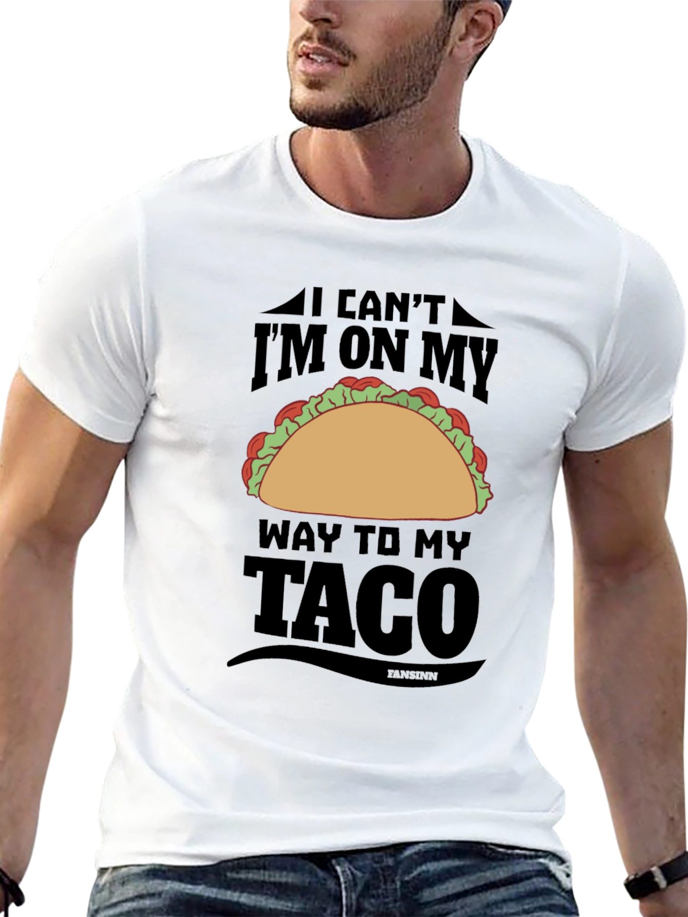 Mens Im On My Way To My Taco T-Shirt