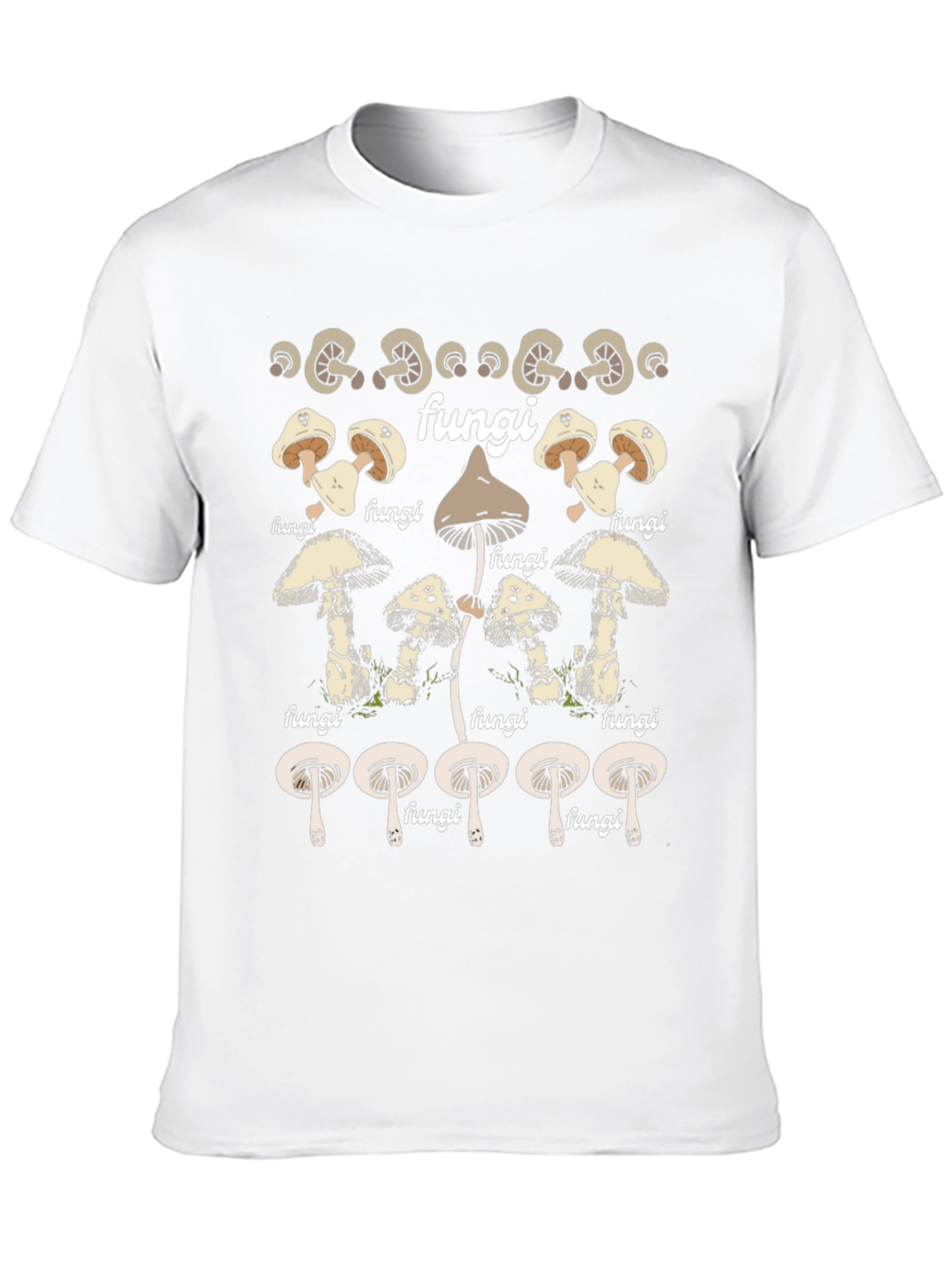 Fungi Graphic Tee - Unique Mushroom Design T-Shirt