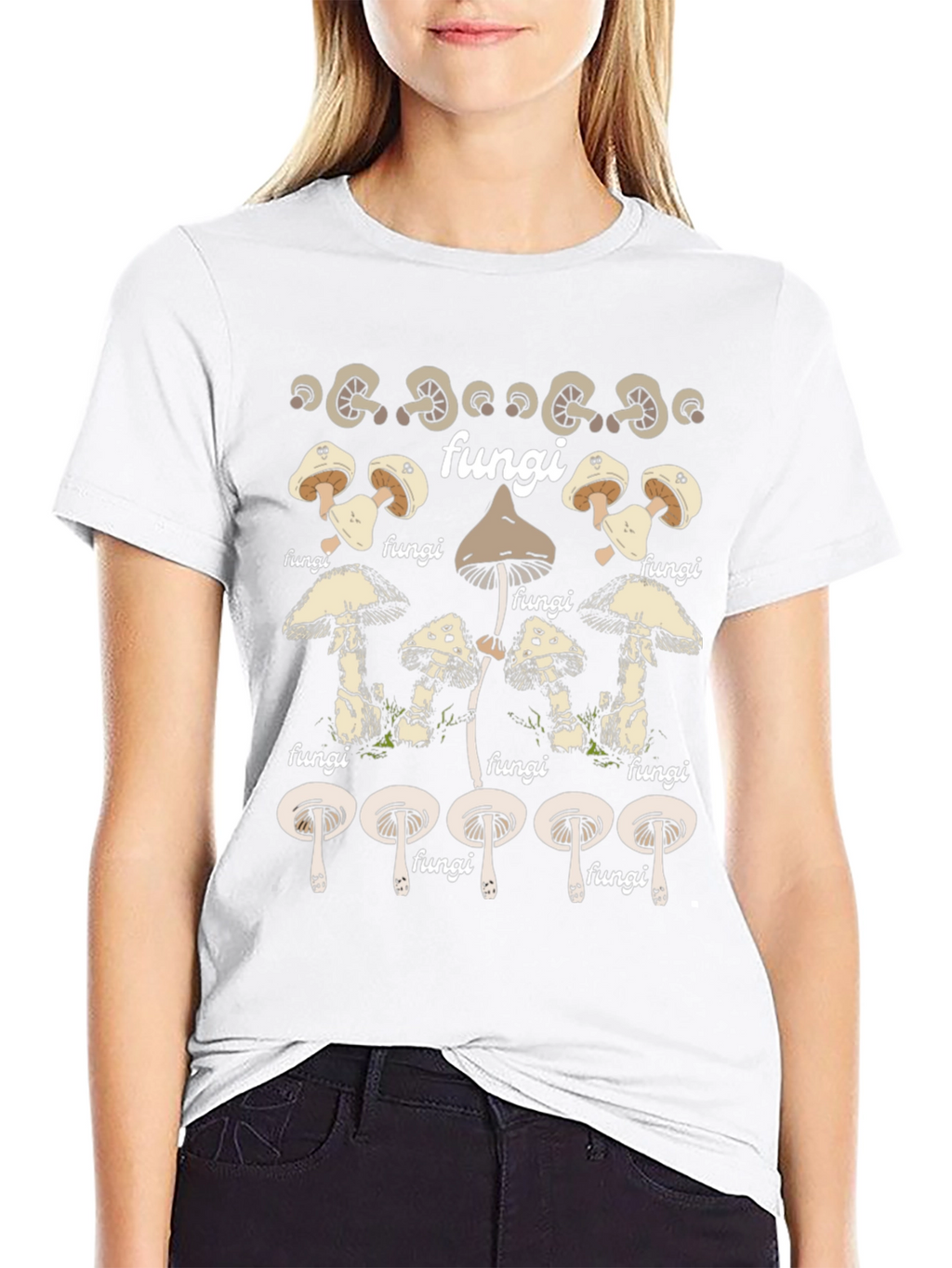 Fungi Graphic Tee - Unique Mushroom Design T-Shirt