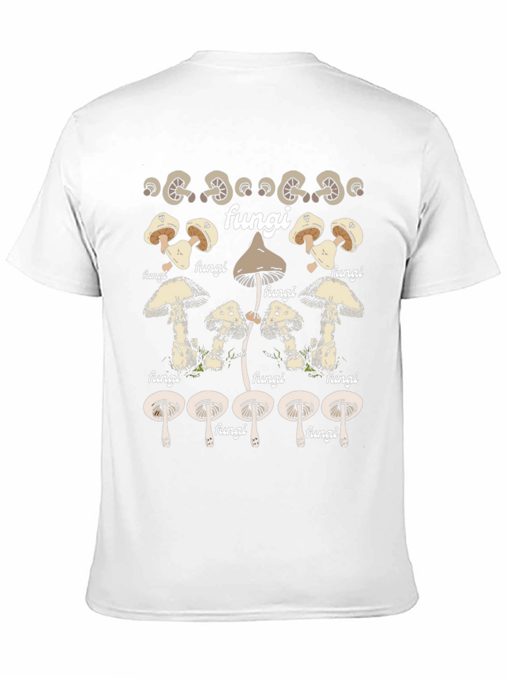 Fungi Graphic Tee - Unique Mushroom Design T-Shirt