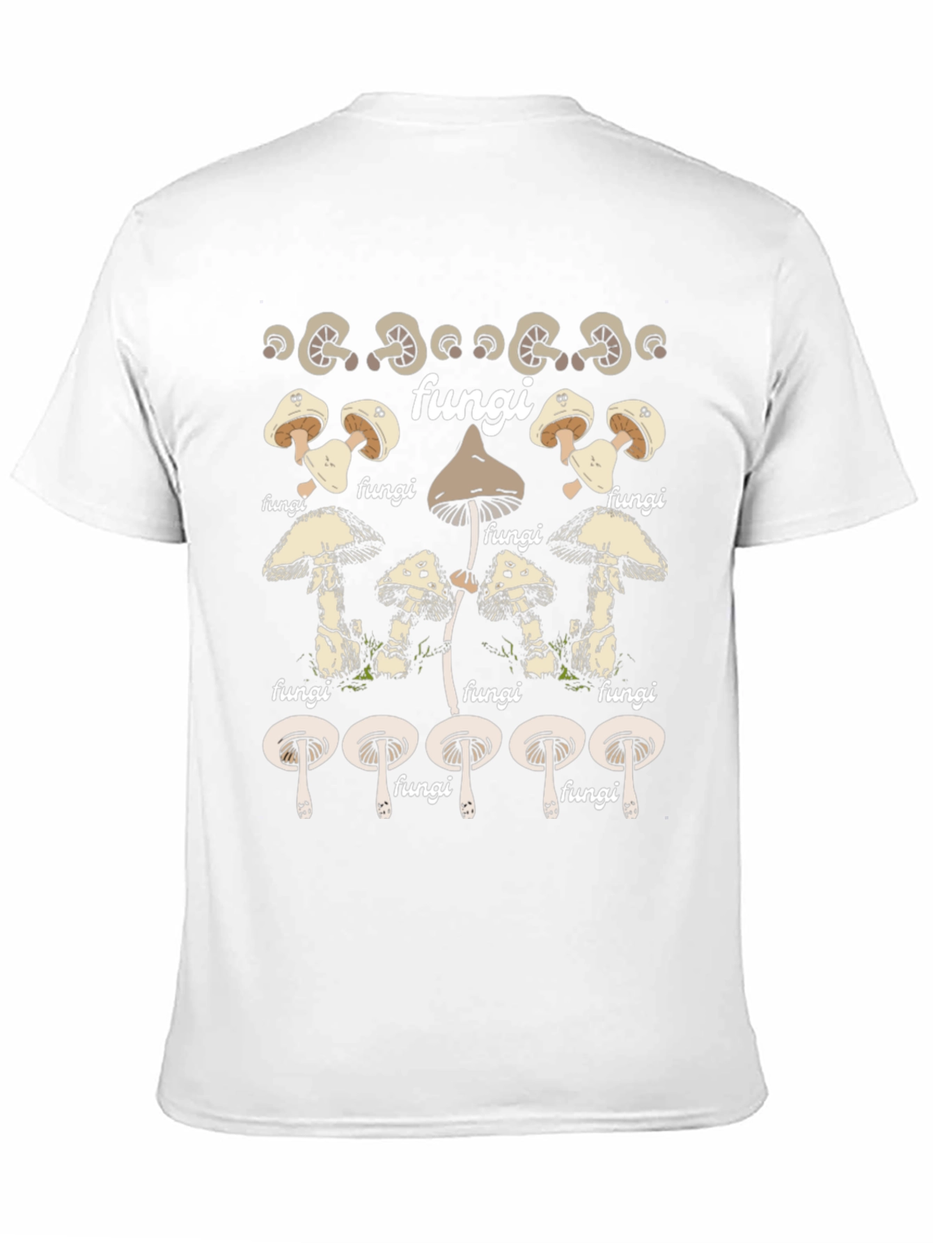 Fungi Graphic Tee - Unique Mushroom Design T-Shirt
