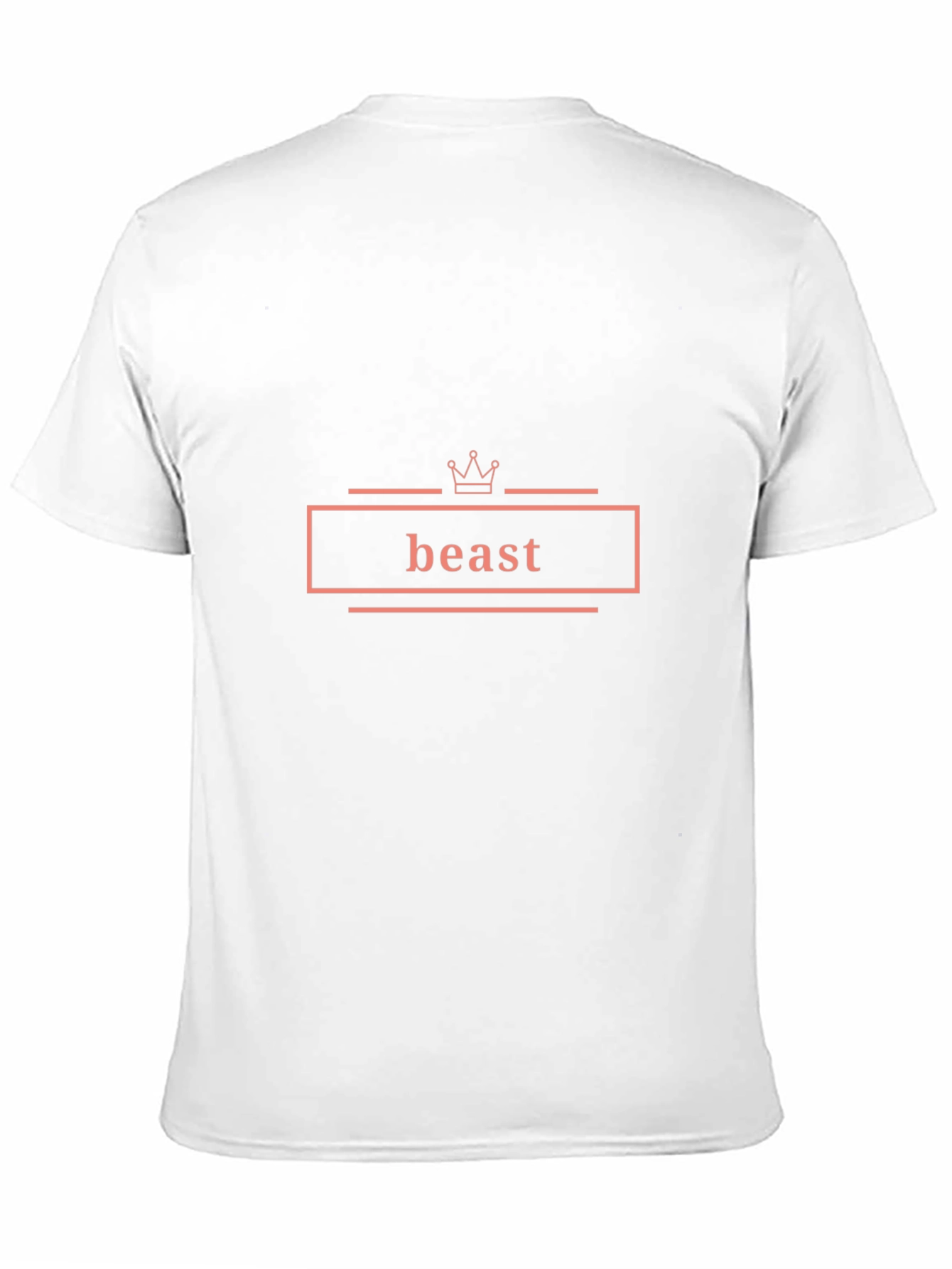 Beast Crown Graphic Tee - Stylish Mens Black T-Shirt