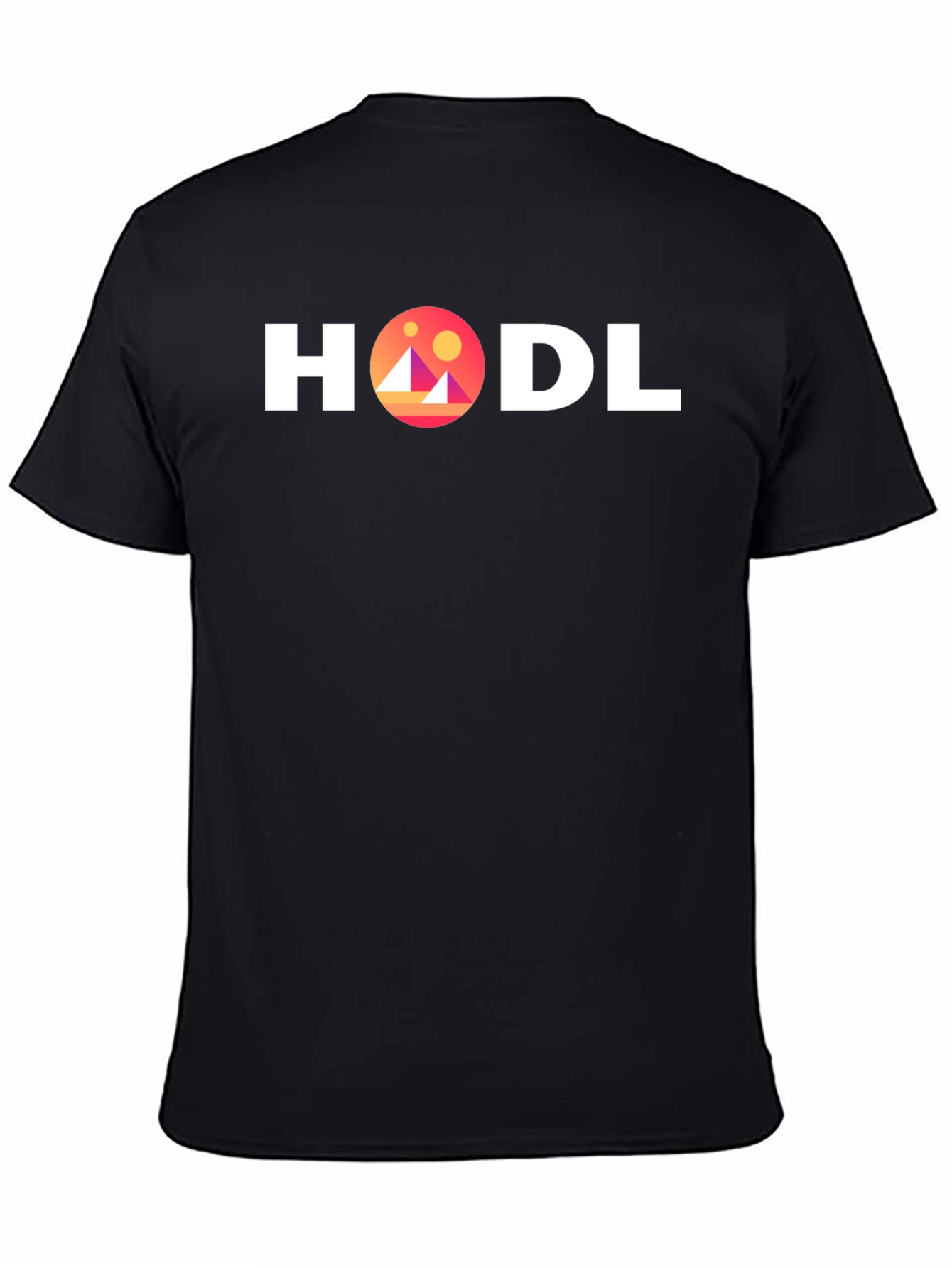 HODL Crypto Black T-Shirt - Graphic Tee for Bitcoin Holders