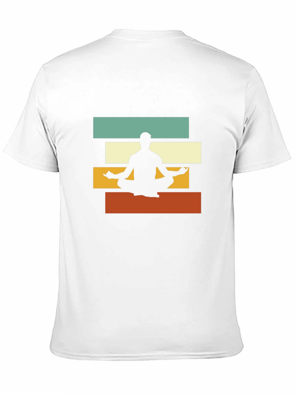 Retro Yoga Meditation T-Shirt - Zen Style