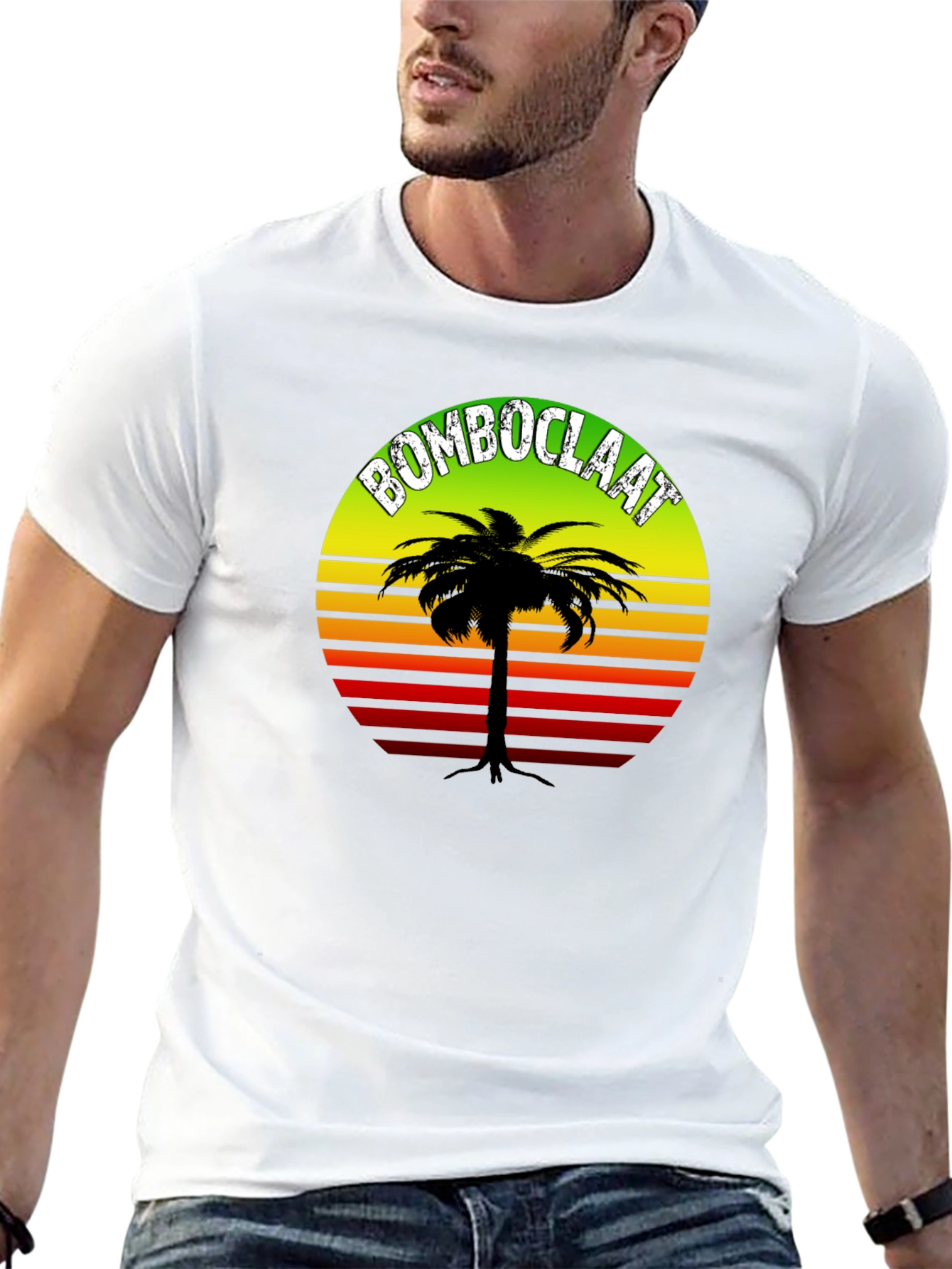 Bombo Claat Palm Tree Graphic T-Shirt