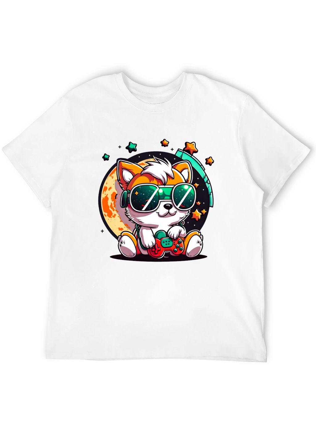 Cool Gamer Pup T-Shirt - Playful & Stylish!