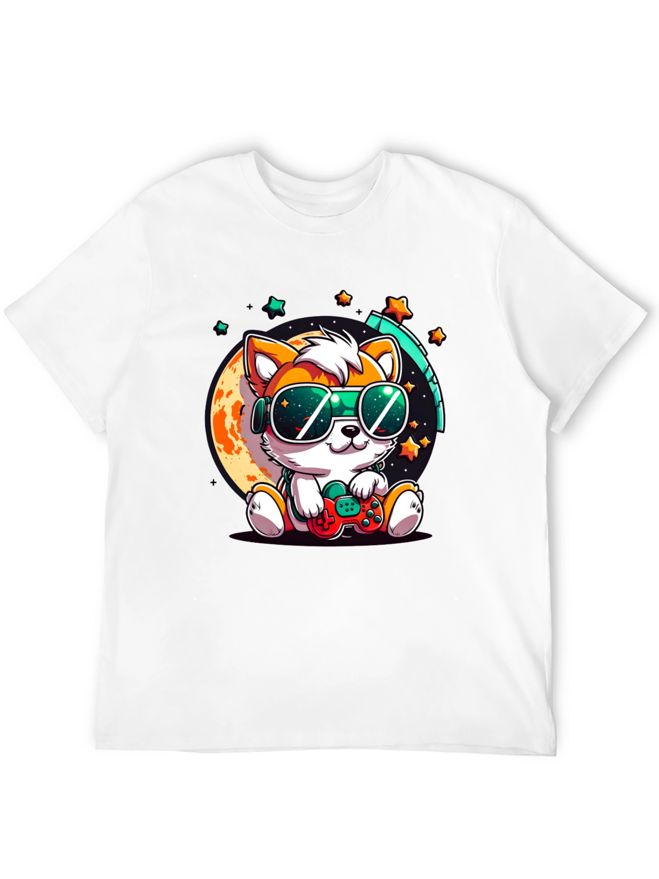 Cool Gamer Pup T-Shirt - Playful & Stylish!