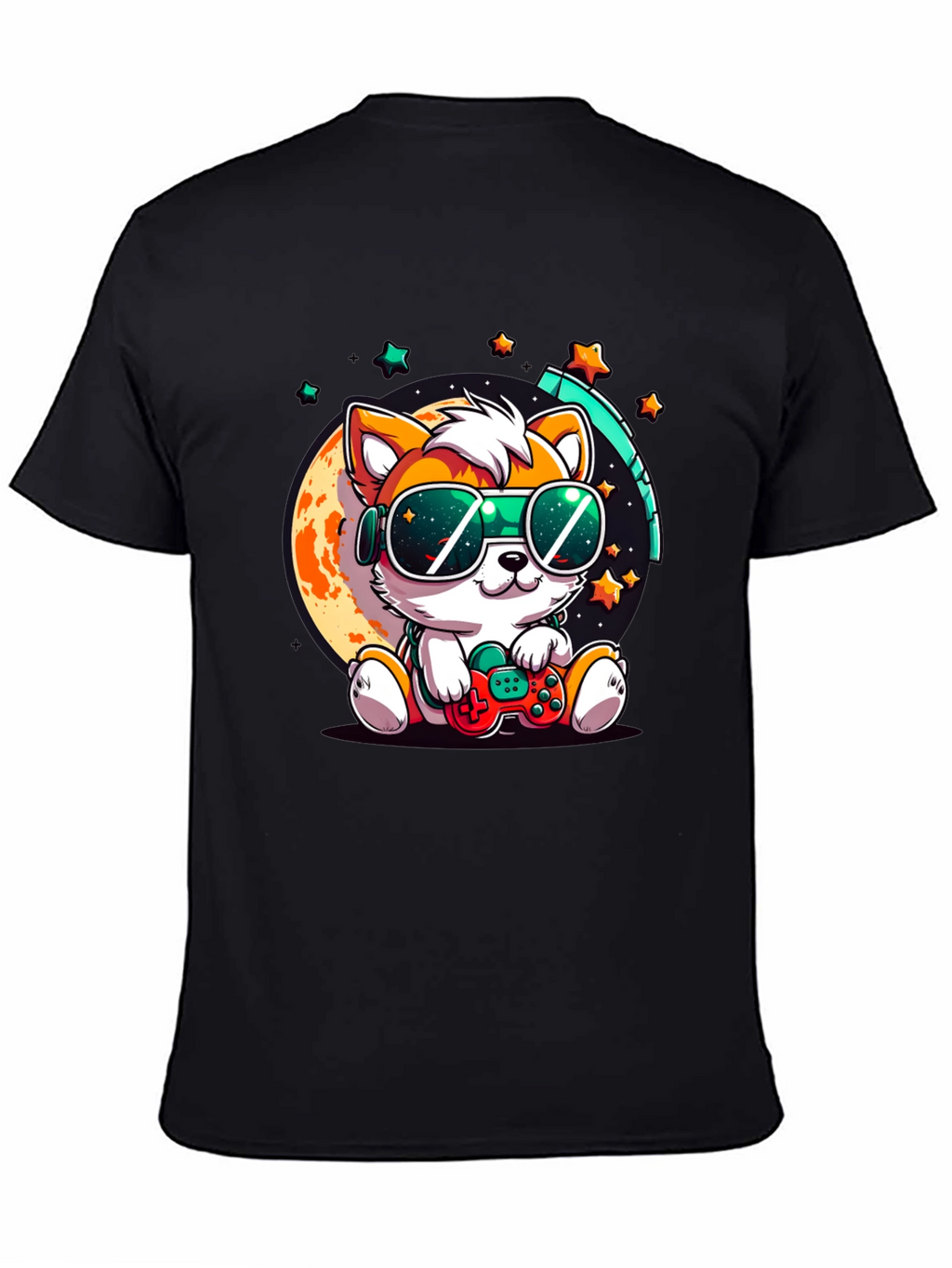 Cool Gamer Pup T-Shirt - Playful & Stylish!