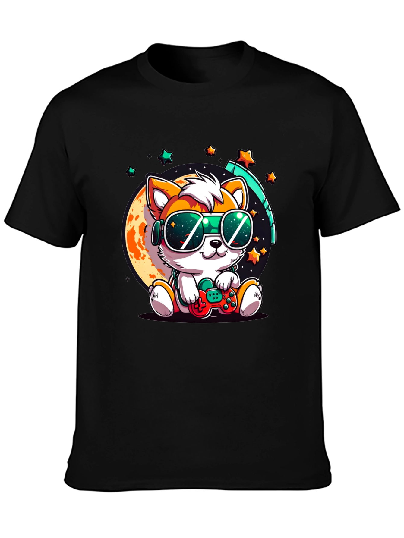 Cool Gamer Pup T-Shirt - Playful & Stylish!