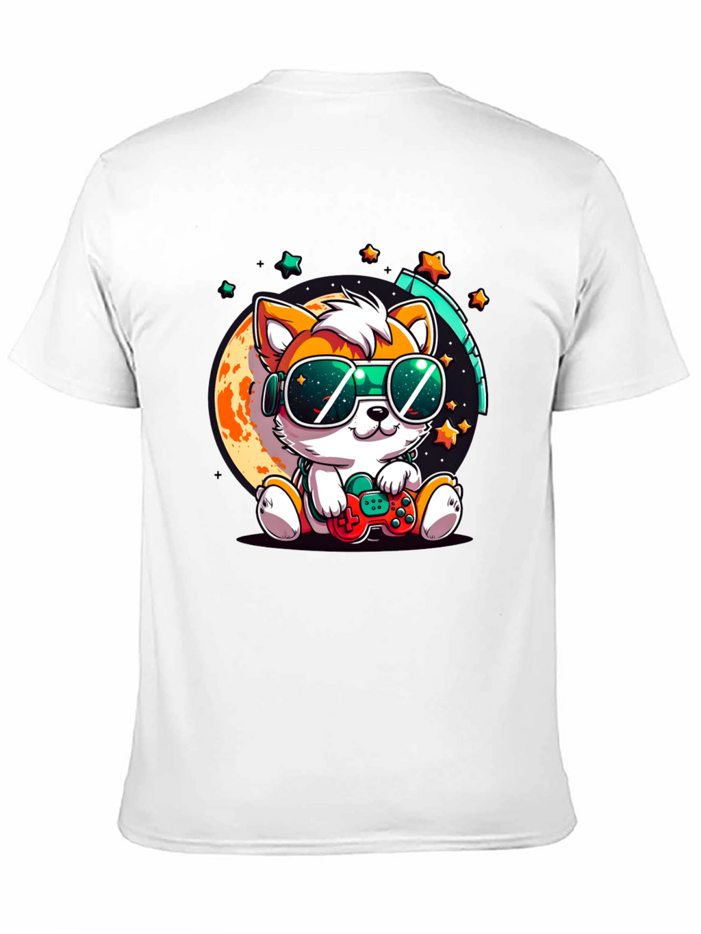 Cool Gamer Pup T-Shirt - Playful & Stylish!