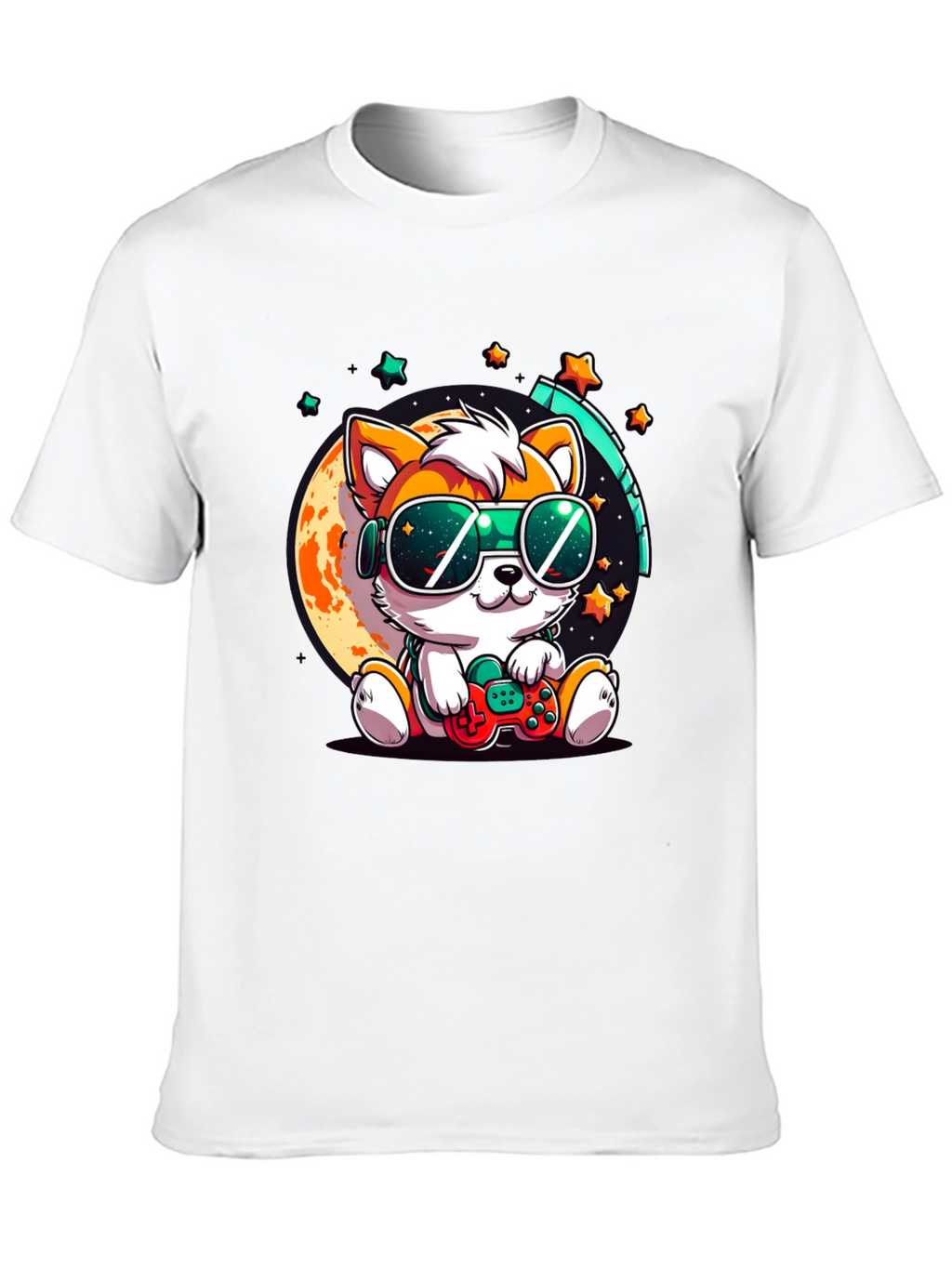 Cool Gamer Pup T-Shirt - Playful & Stylish!