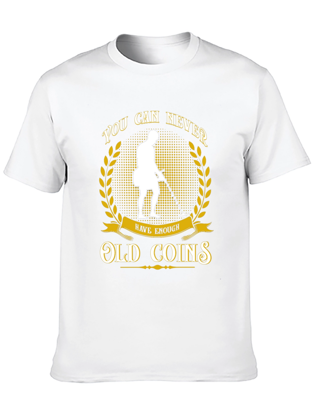 Metal Detecting Old Coins T-Shirt