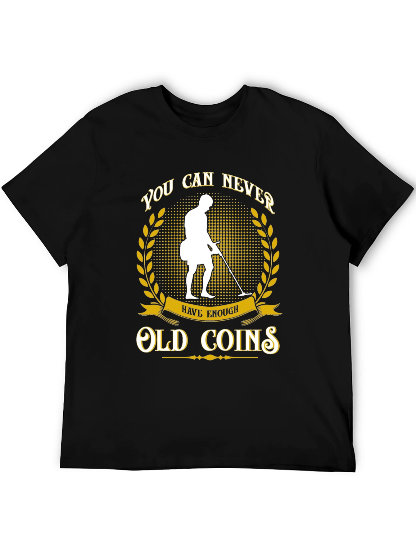Metal Detecting Old Coins T-Shirt