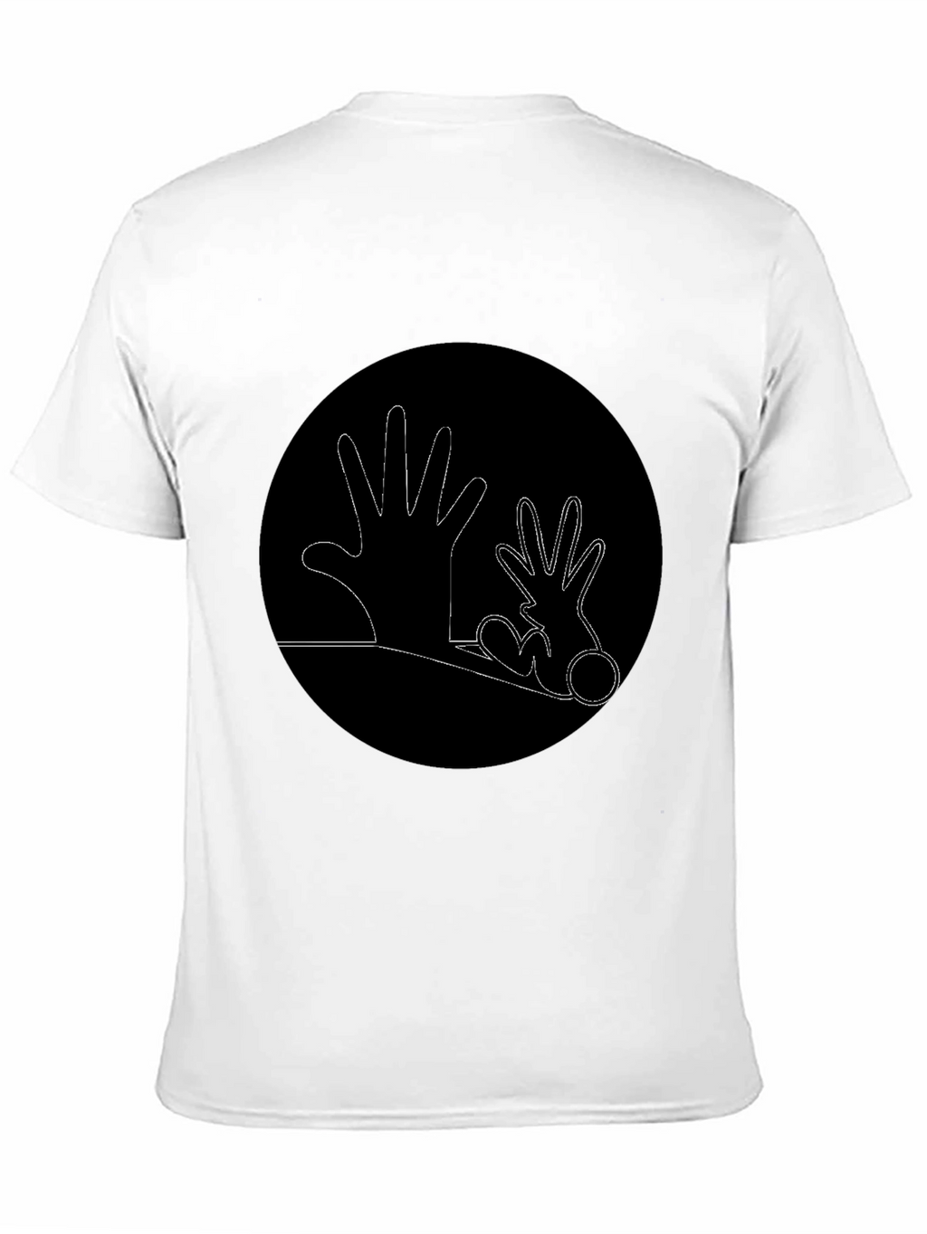 Hands Graphic Black T-Shirt