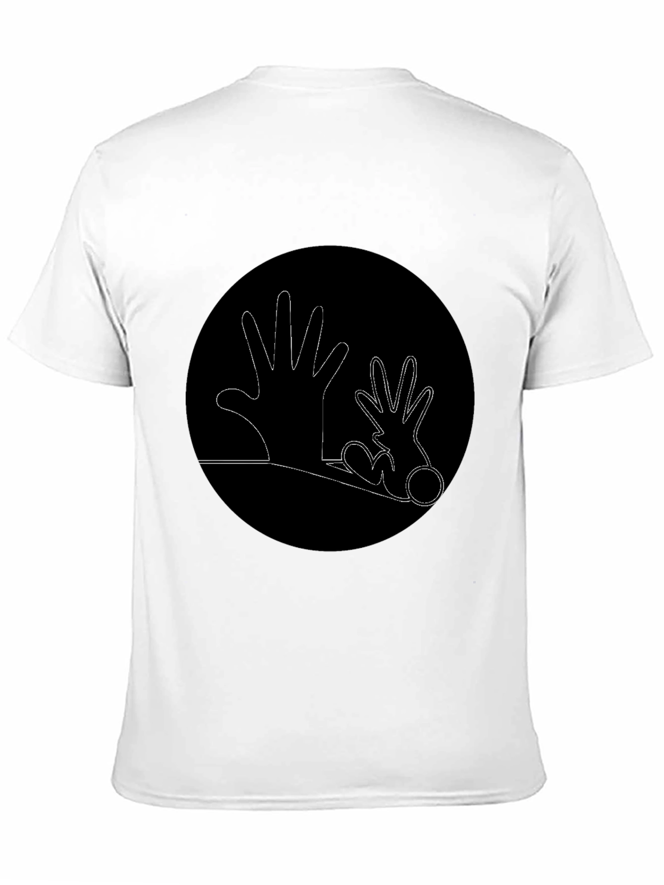 Hands Graphic Black T-Shirt