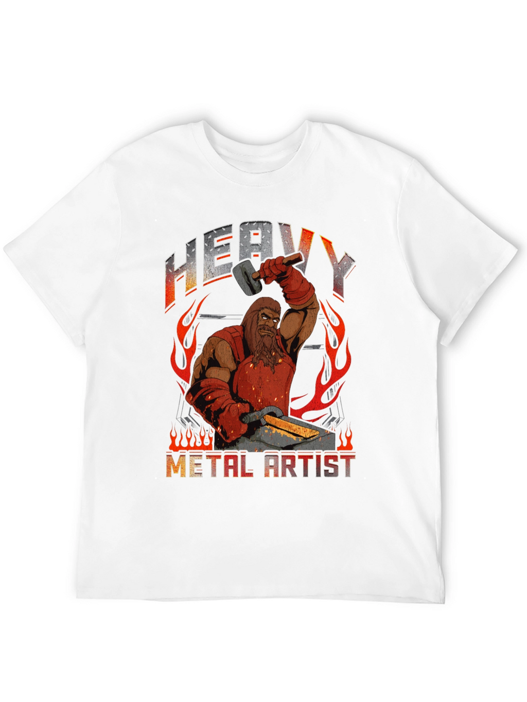 Heavy Metal Artist T-Shirt - Black