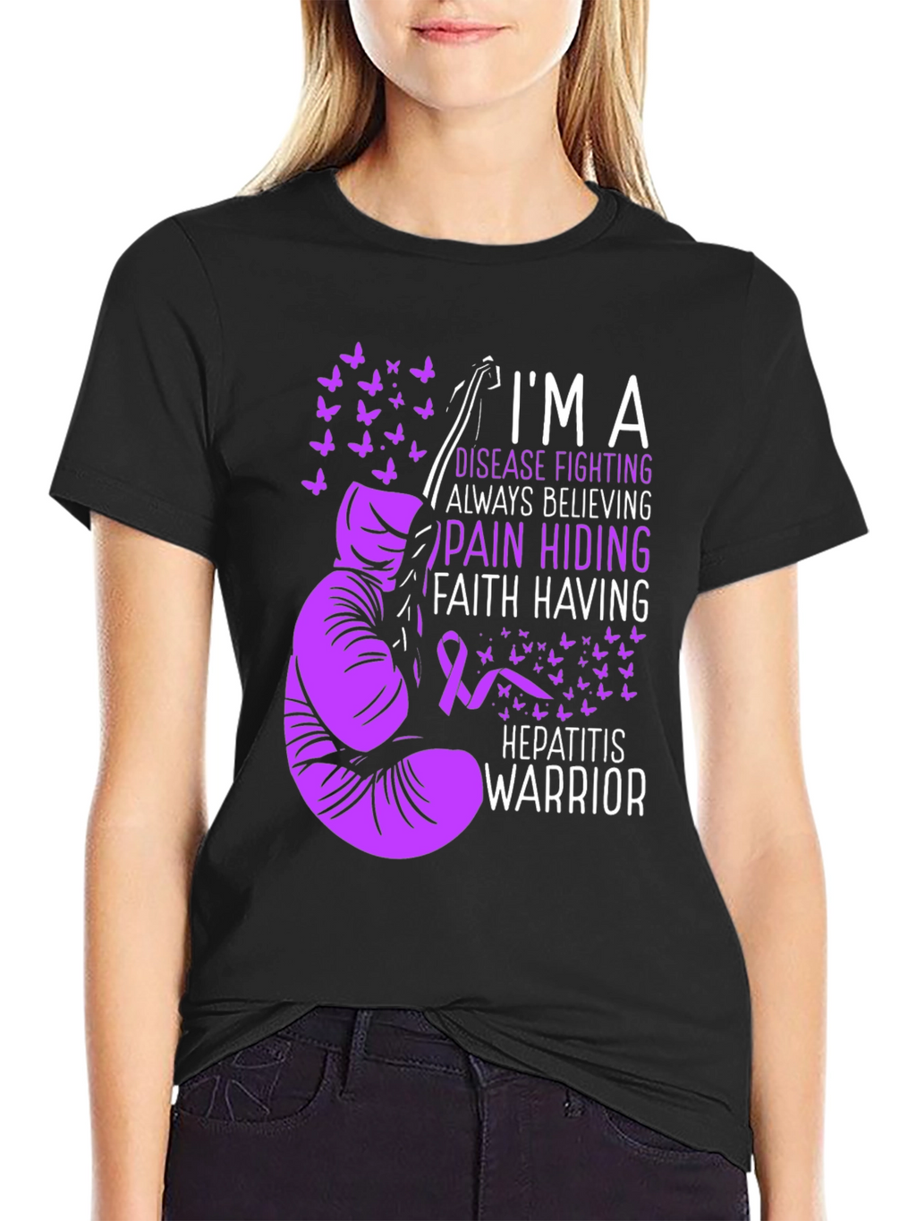 Hepatitis Warrior Awareness T-Shirt