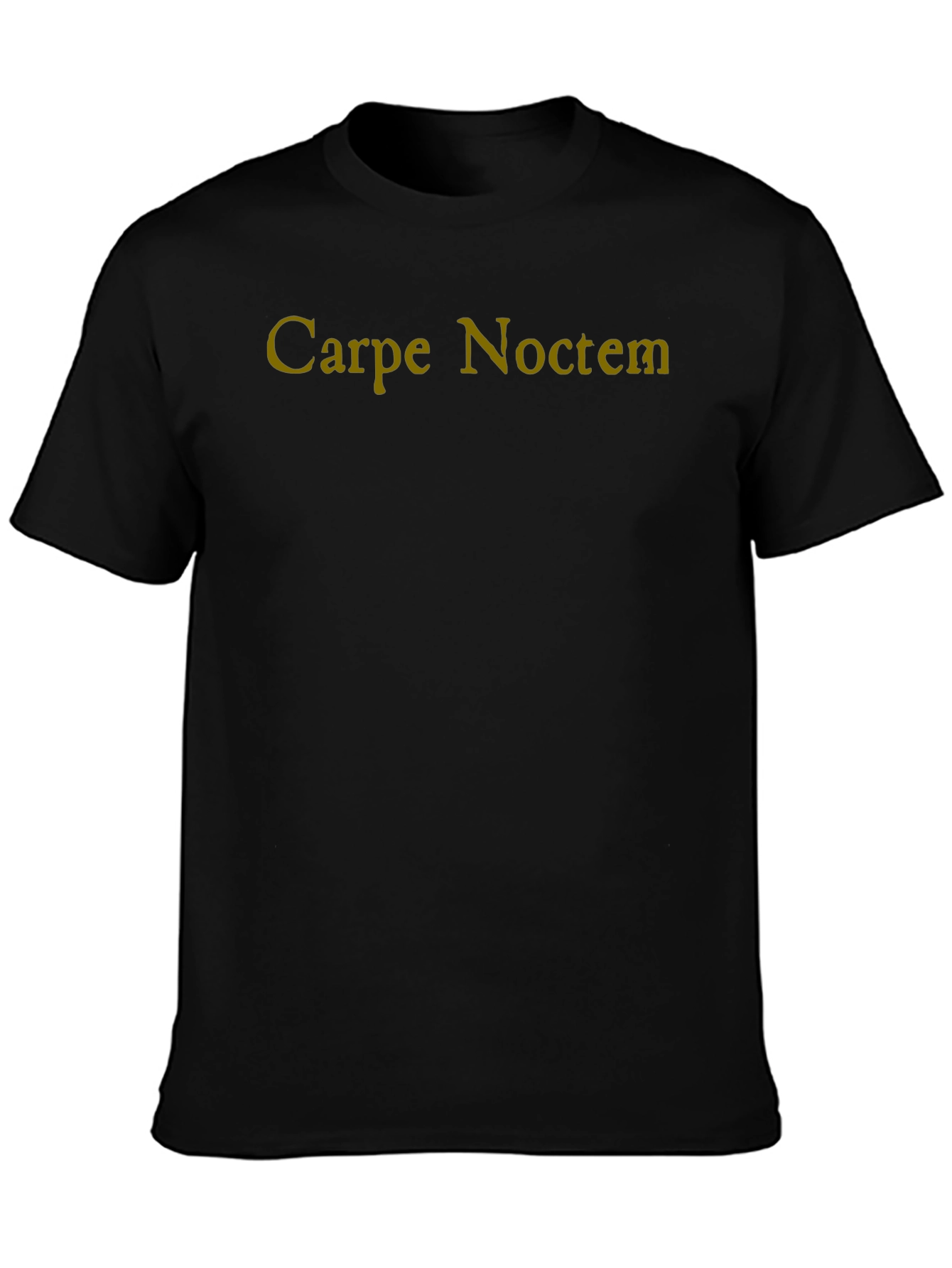 Carpe Noctem Black T-Shirt
