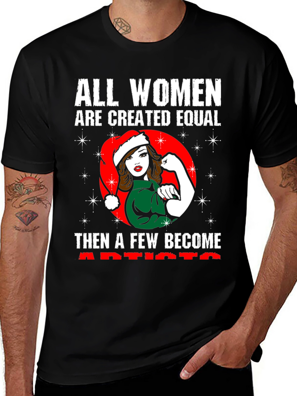 All Women Created Equal Artist T-Shirt