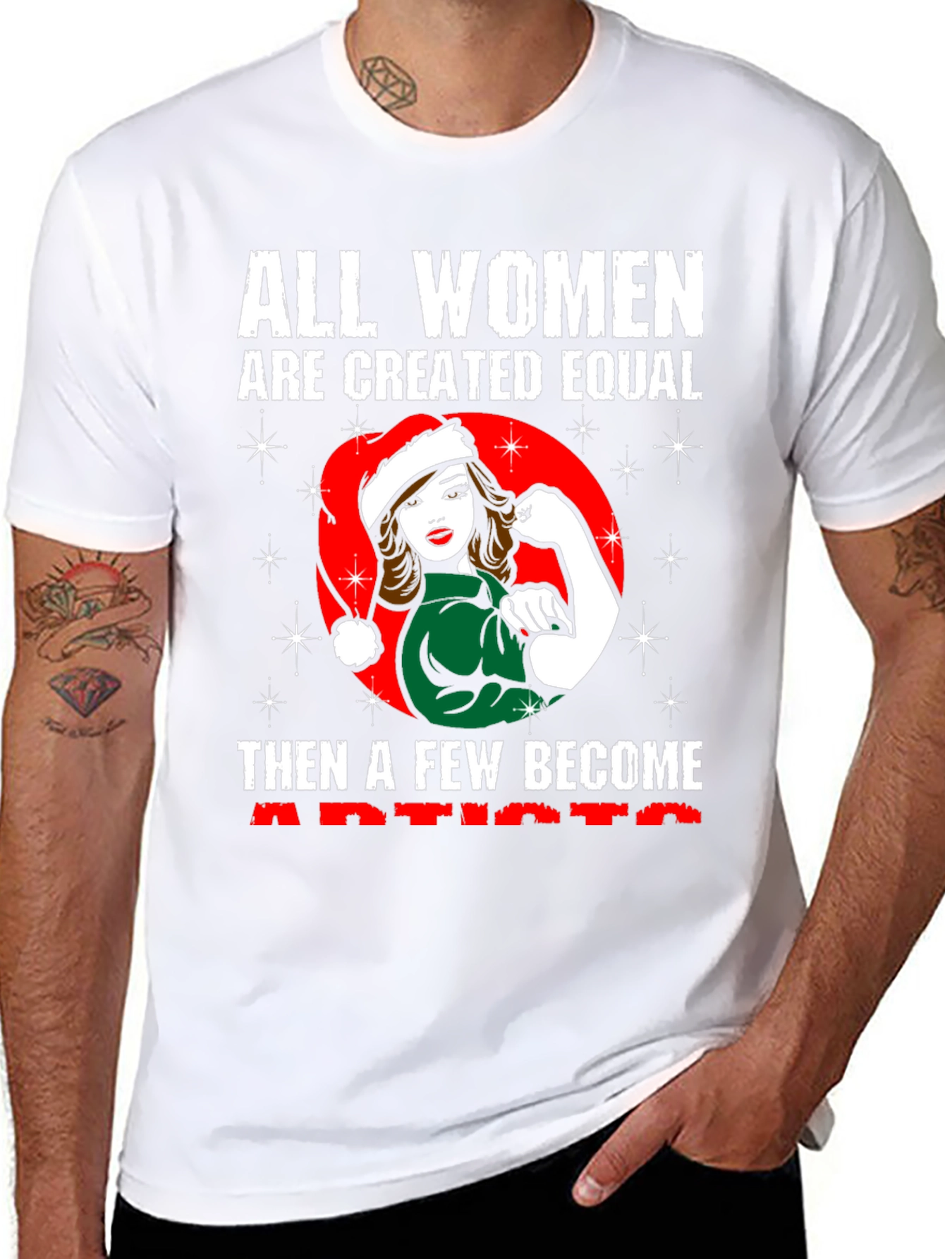 All Women Created Equal Artist T-Shirt
