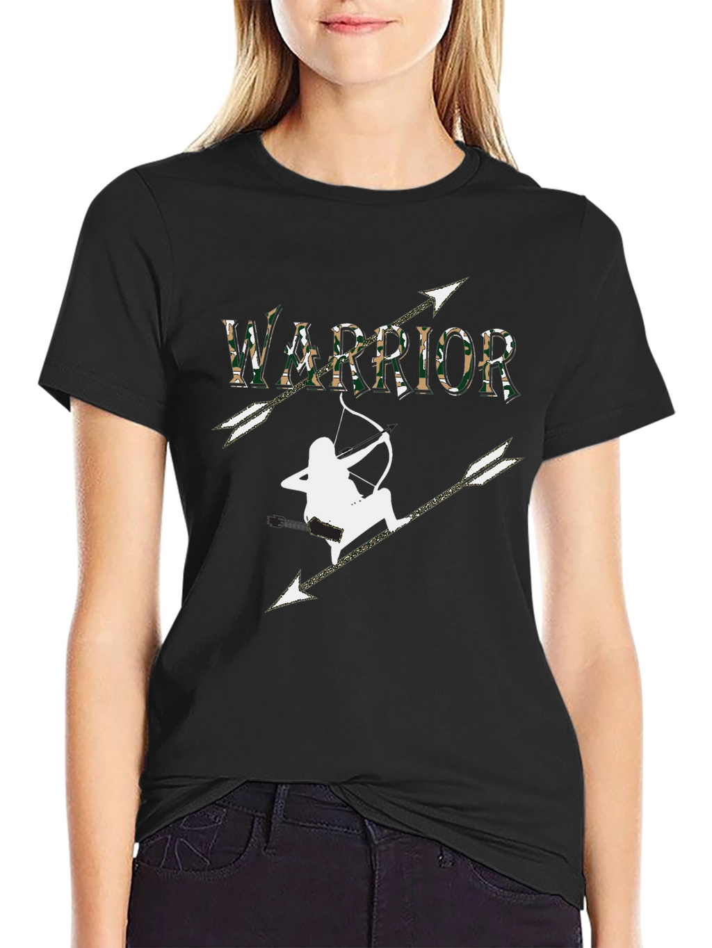Warrior Camo Archery T-Shirt