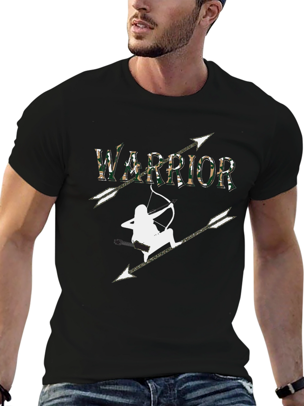 Warrior Camo Archery T-Shirt