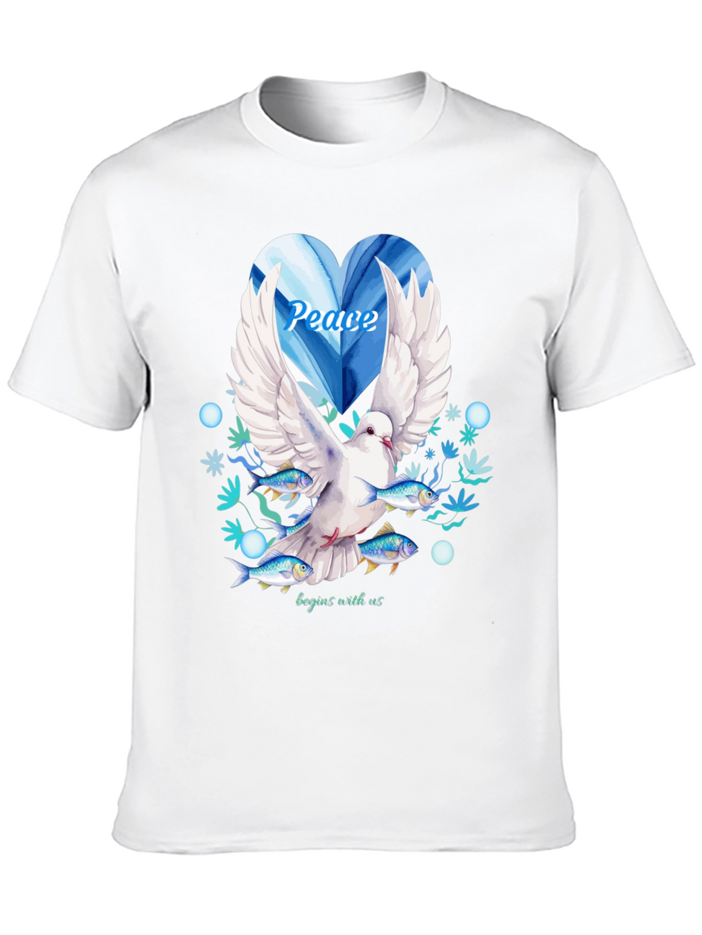 Peace Dove Graphic Tee - Begins With Us
