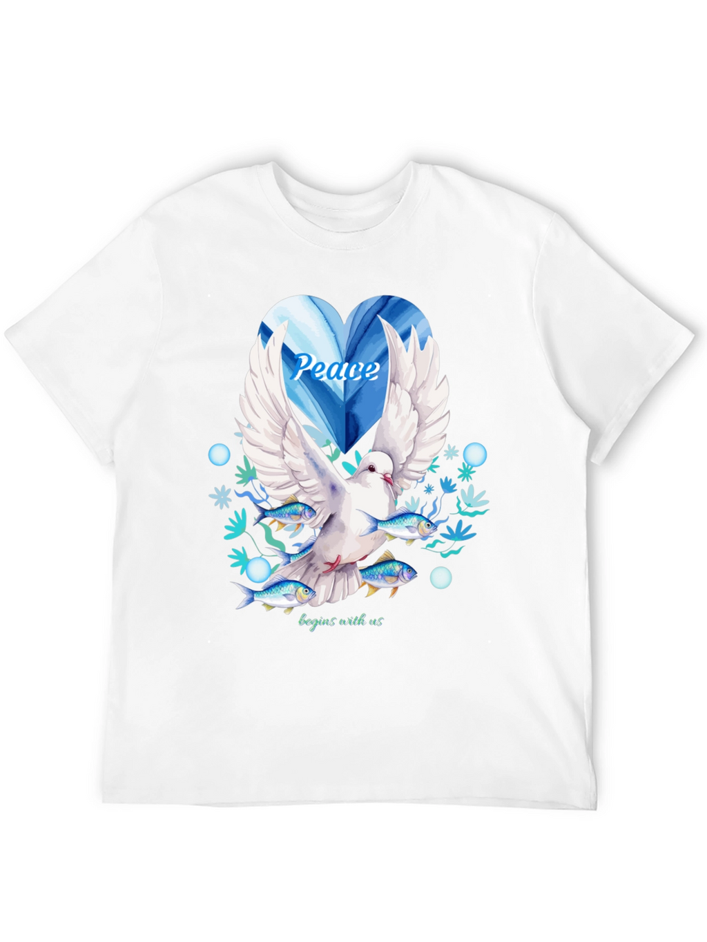 Peace Dove Graphic Tee - Begins With Us
