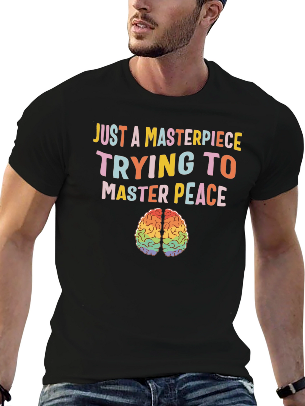 Masterpiece Brain Graphic Tee