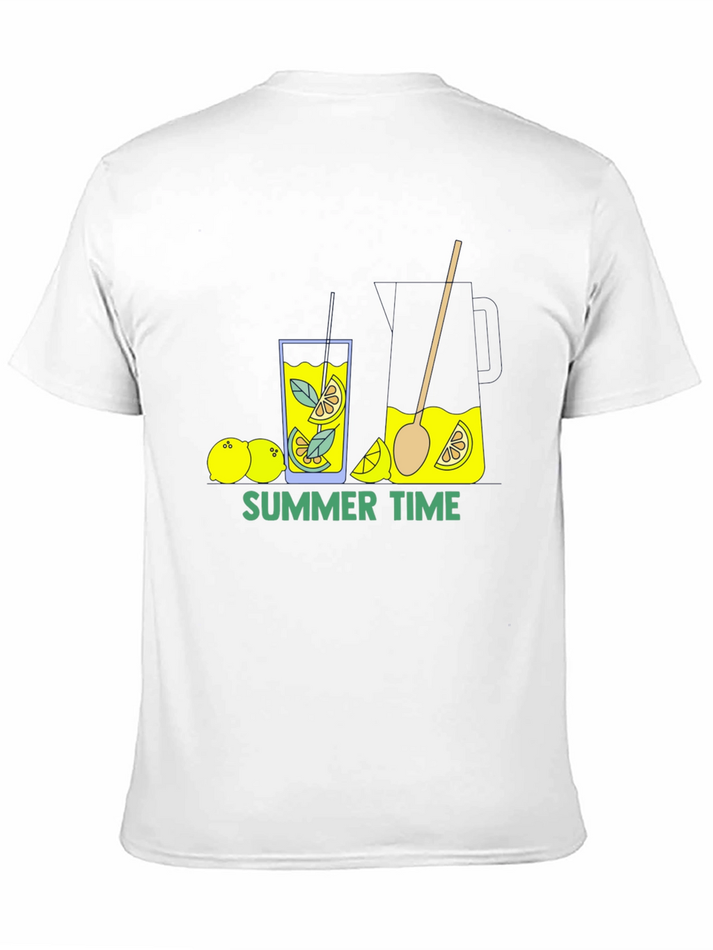 Summer Time Lemonade Black T-Shirt