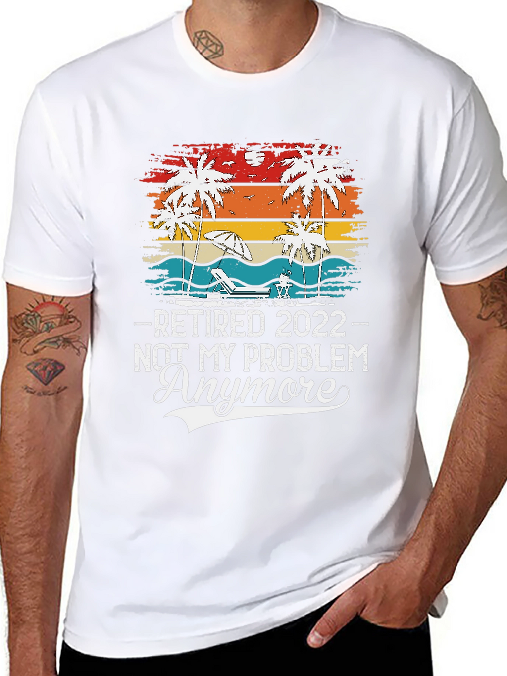 Retired 2022 - Not My Problem Anymore T-Shirt
