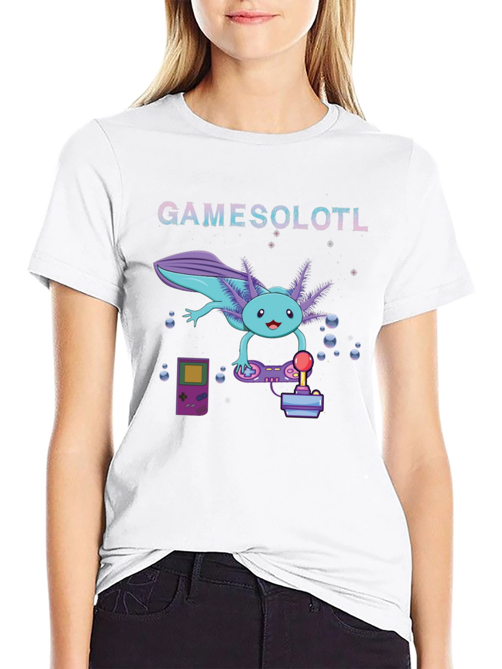 GAMESOLOTL Funny Gamer T-Shirt