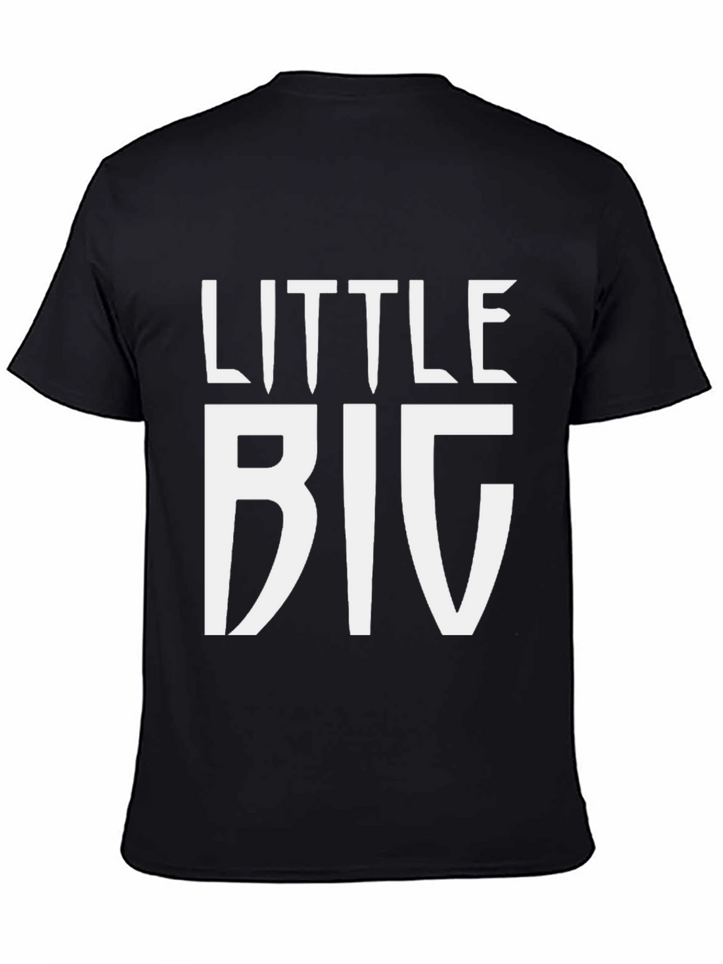 Little Big Graphic Tee - Unisex Black T-Shirt