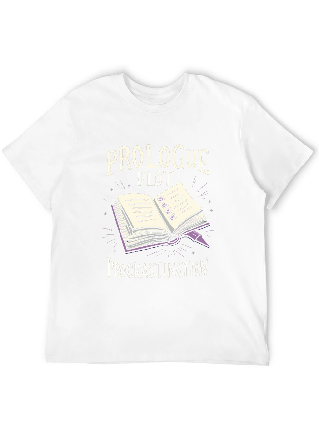 Writers Block T-Shirt - Prologue Plot Procrastination