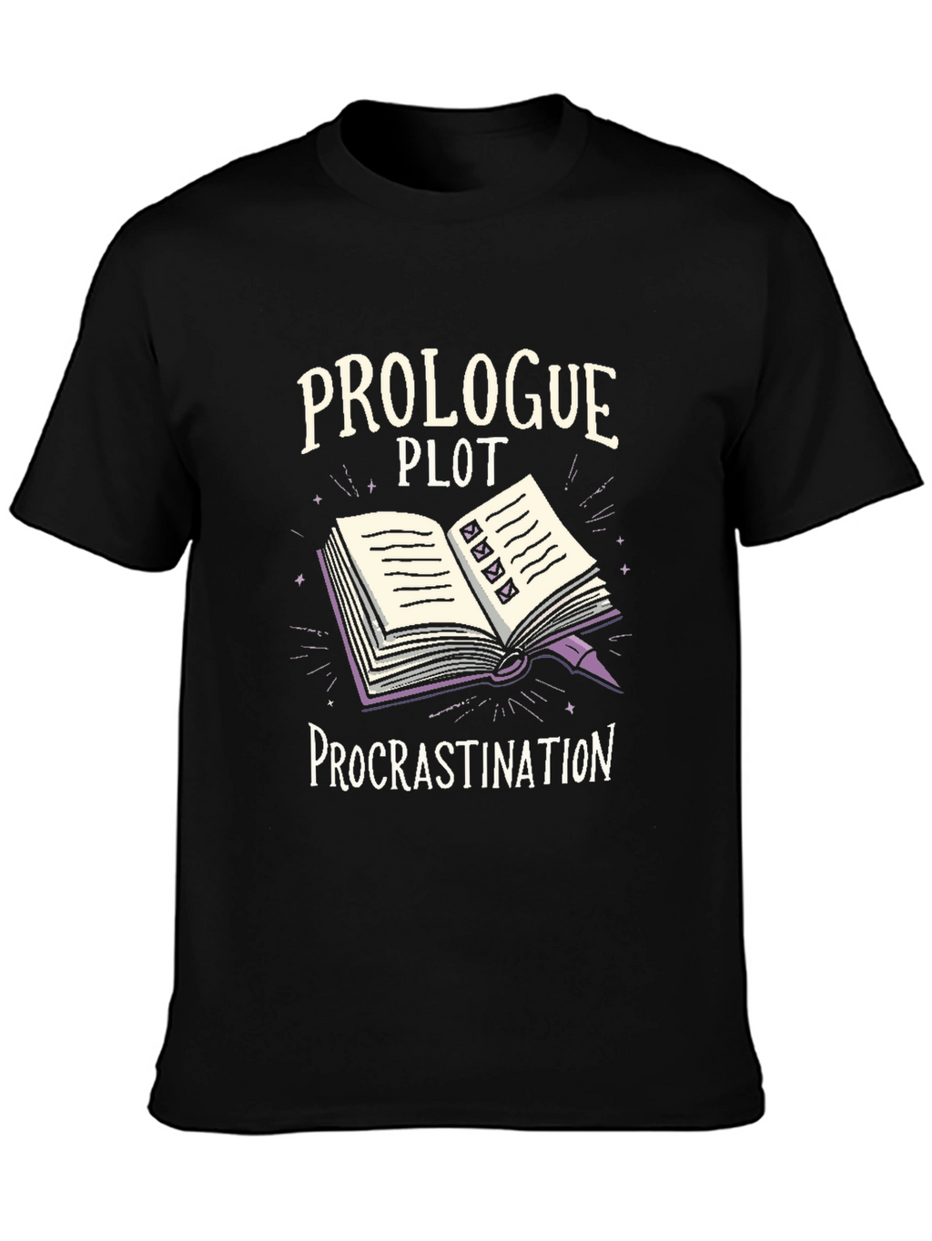 Writers Block T-Shirt - Prologue Plot Procrastination