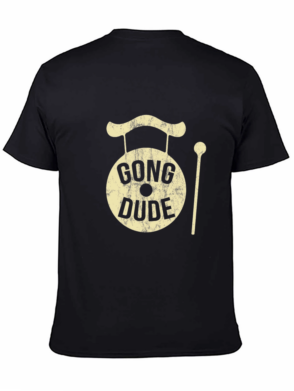 Gong Dude Graphic Tee - Cool Musician T-Shirt