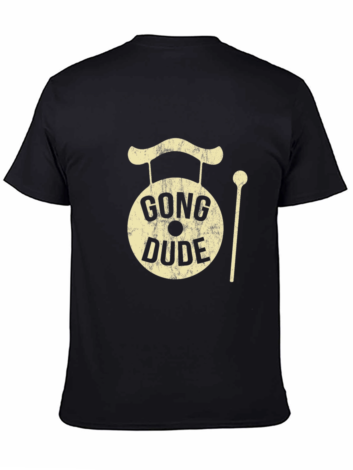 Gong Dude Graphic Tee - Cool Musician T-Shirt