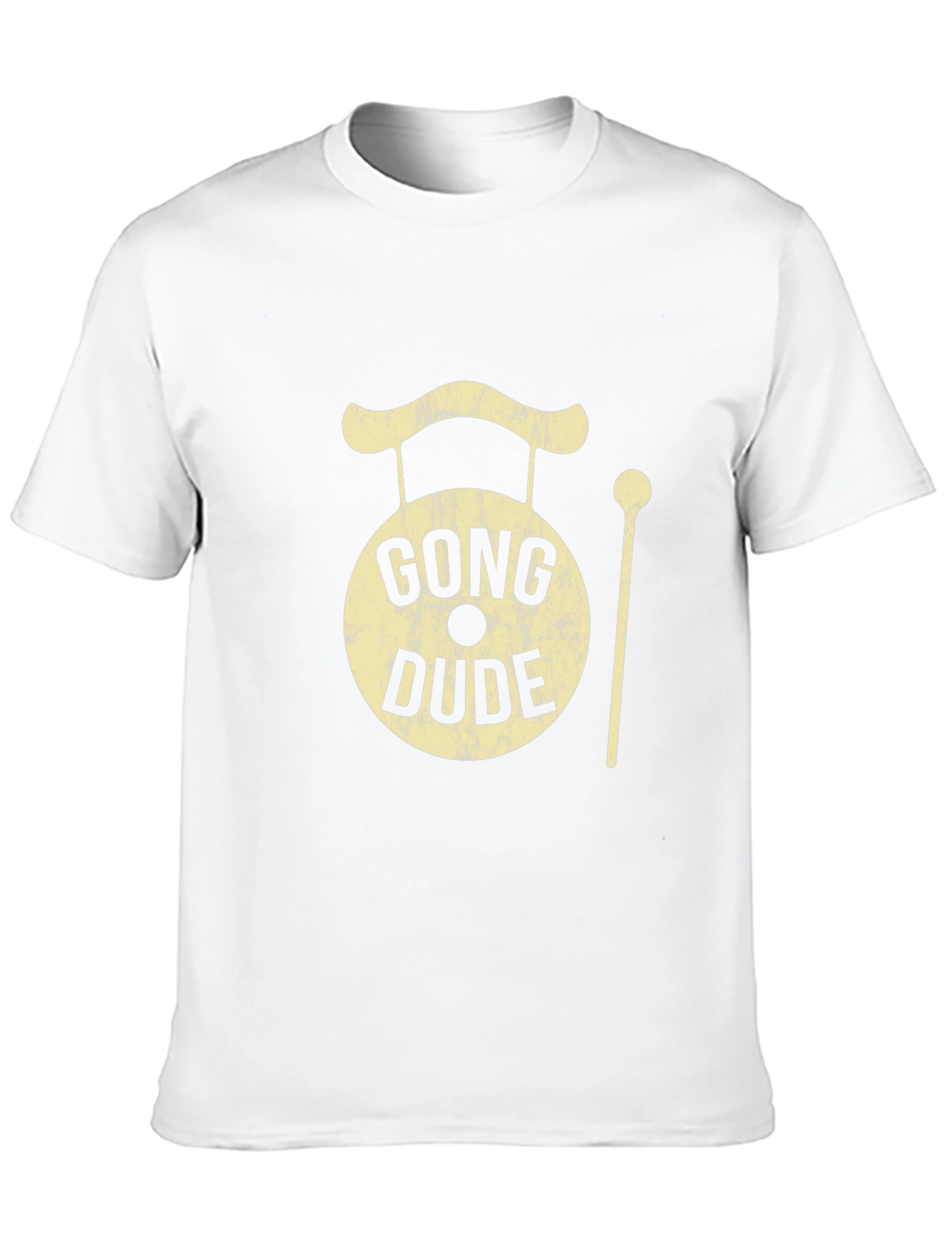 Gong Dude Graphic Tee - Cool Musician T-Shirt